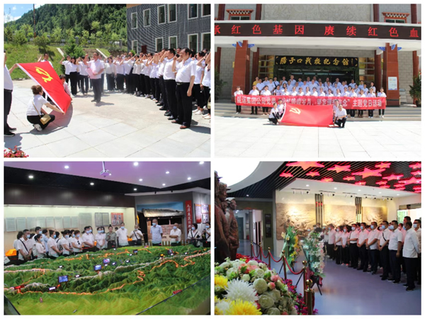 隴運集團公司黨委積極開展慶“七一”系列活動